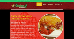 Desktop Screenshot of cholularestaurant.com